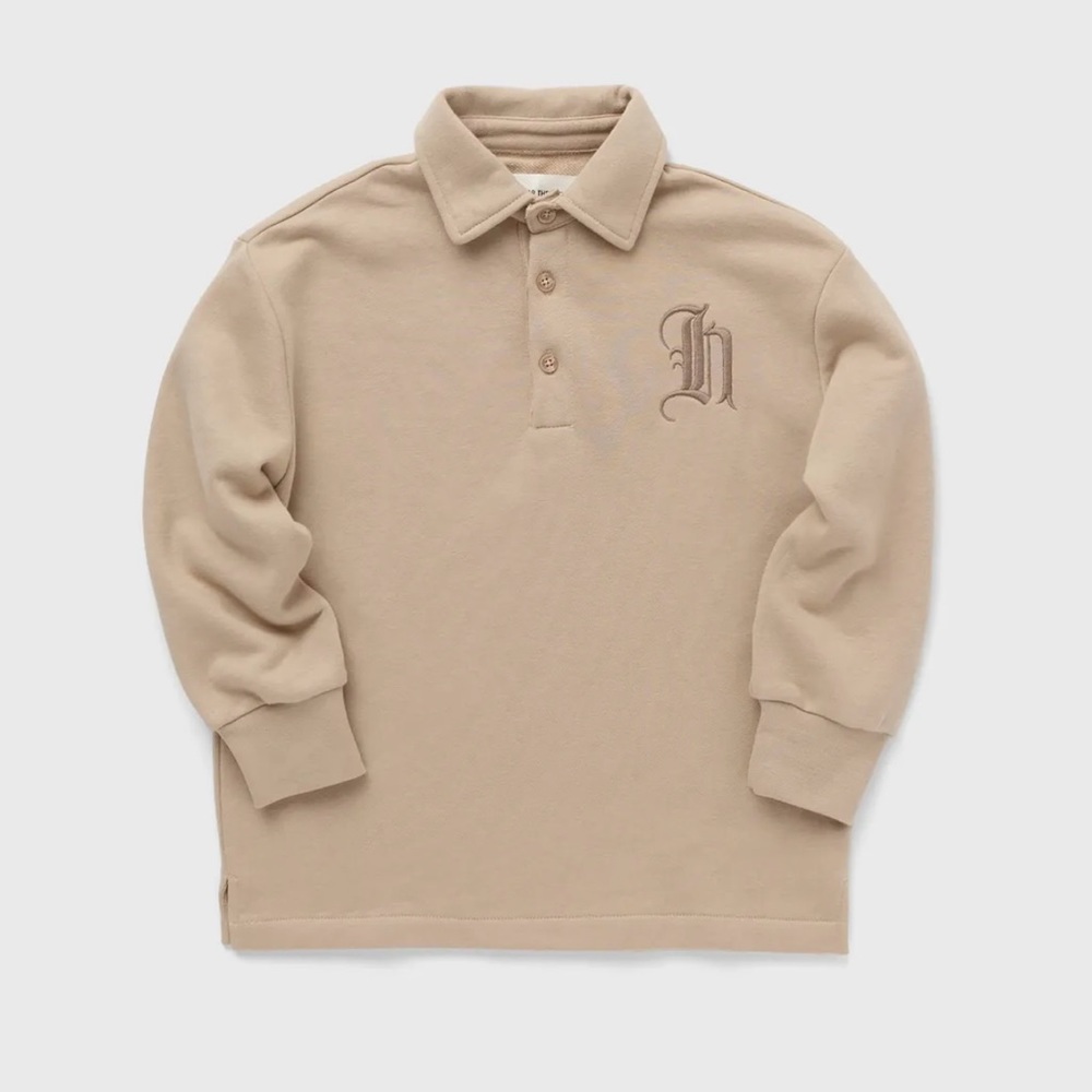 HONOR THE GIFT KIDS LS PIQUE POLO size 7/8